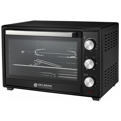 Электропечь GELBERK GL-26B 1600 Вт 26 л черный 920600₽