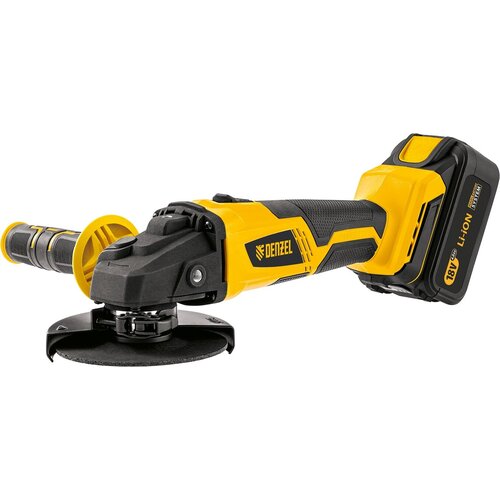 Машина углошлифовальная аккумуляторная бесщет BLG-IB-18-125-4 Denzel Li-ion 18 В 27005 1740000₽