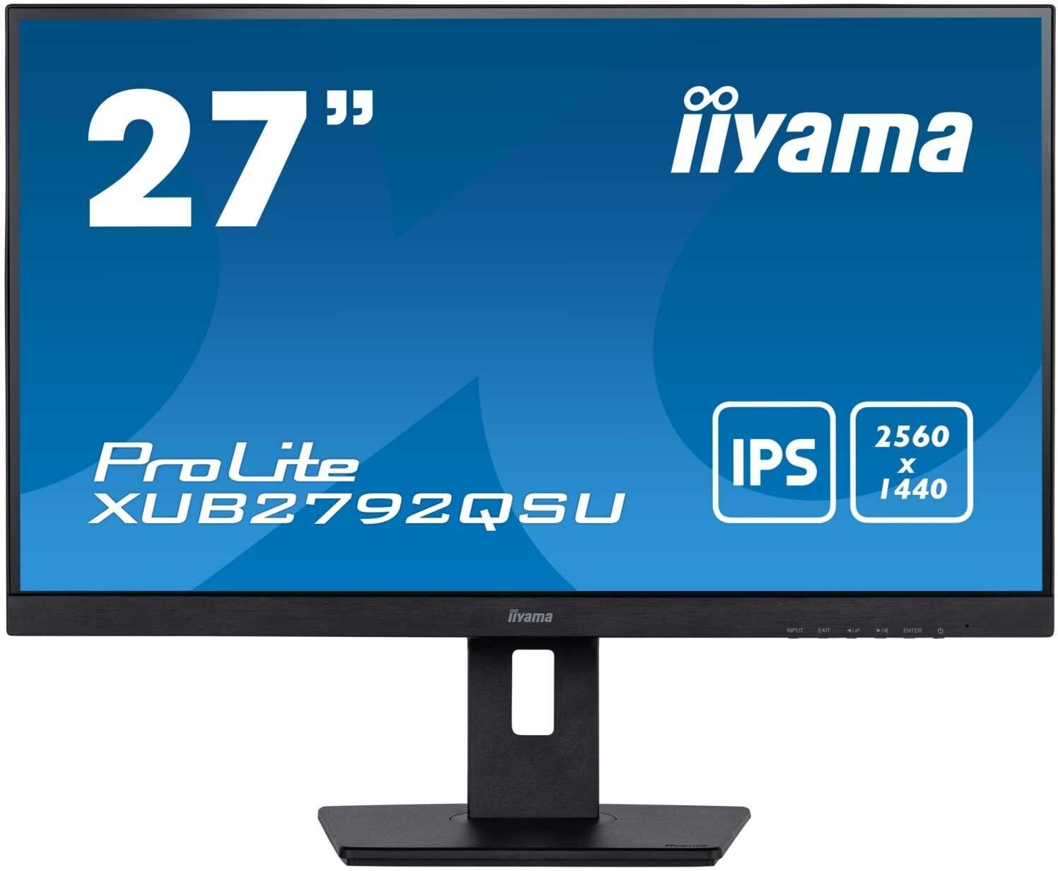 Монитор LCD 27 IPS panel, 2560 x 1440, 350 cd/m, 5ms, Hdmi, DisplayPort, Speakers, Usb-hub 2x 3.0