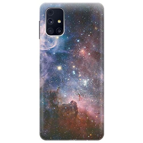фото Re:pa cиликоновый чехол - накладка artcolor для samsung galaxy m31s с принтом "космос"
