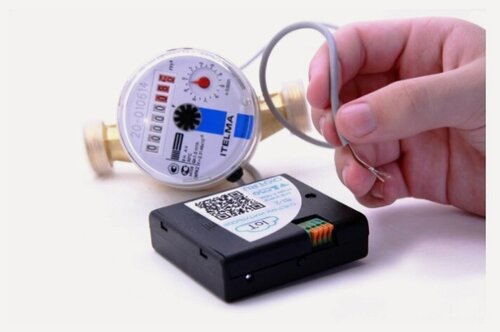 Изображение товара Умный счетчик импульсов OIOT SI-2. Передающий показания счетчиков воды по WiFi