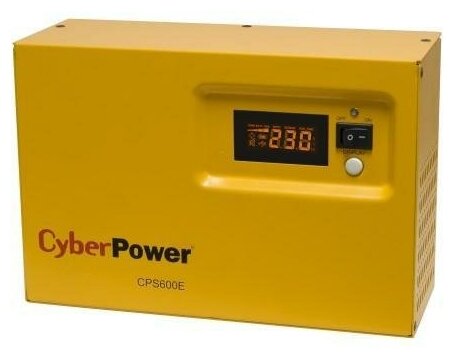 Источник бесперебойного питания CyberPower CPS600E 600VA Черный Желтый
