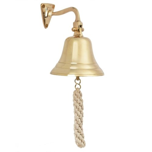 Колокольчик корабельный Рында 10см диаметр на кронштейне 3499₽