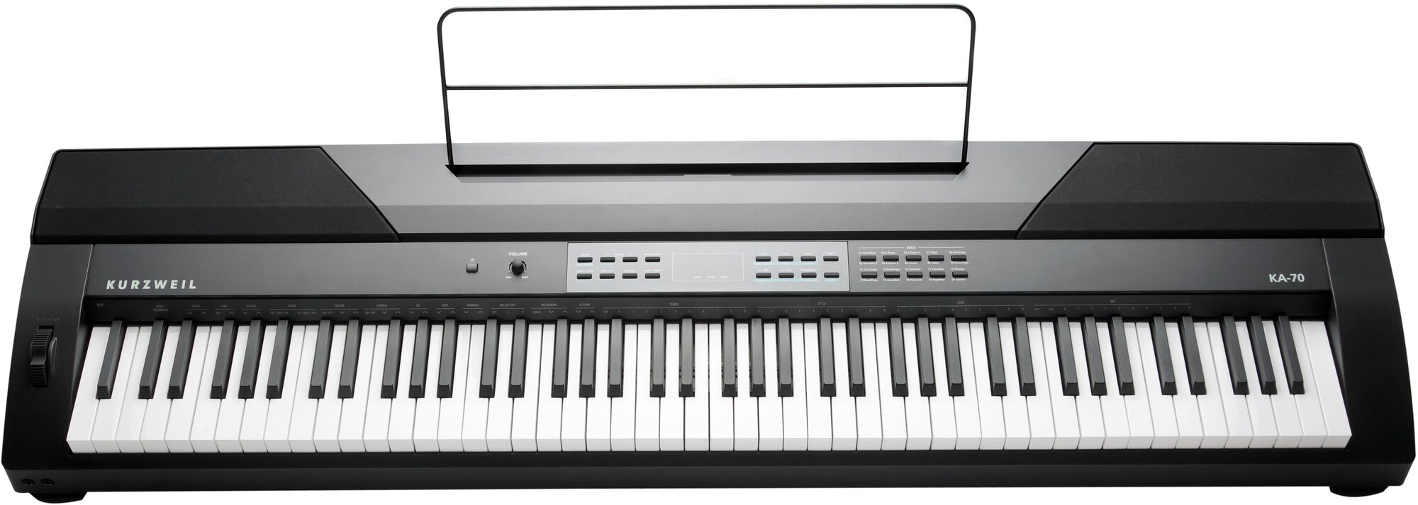 Kurzweil KA70 LB Цифровое пианино, 88 полувзвешанных клавиш, полифония 128, цвет чёрный