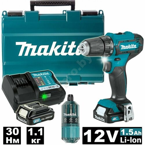 Аккумуляторная дрель-шуруповерт DF333DWYE4 набор БИТ 999000₽