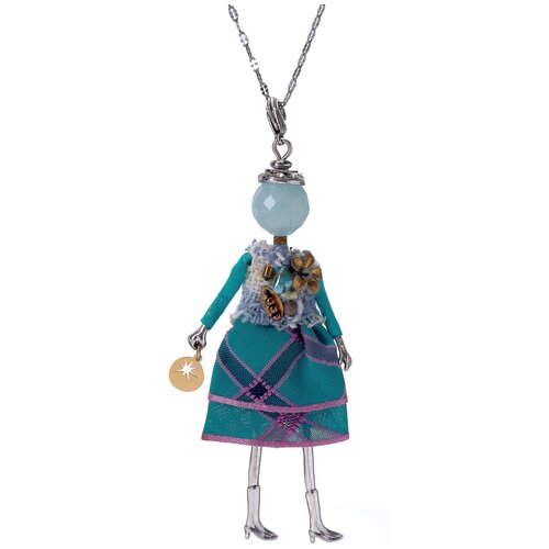 Подвеска Miamelie, кукла Донателла, MiA-2303-CL0666 серебристый