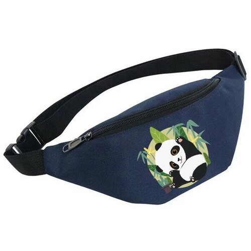 фото Сумка поясная noname, синий