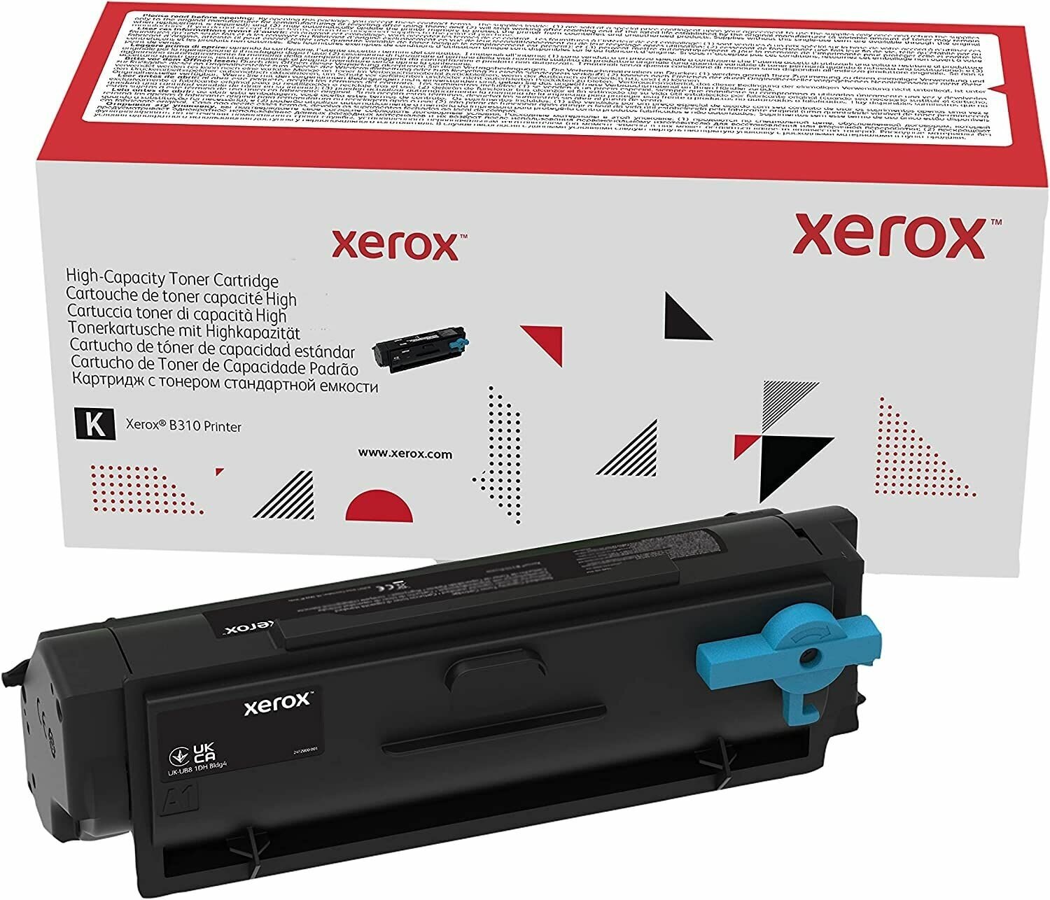 Черный картридж Xerox с тонером для Xerox B305/B310/B315,8 000 страниц ( 006R04377)