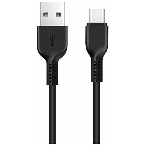 Usb Type-C кабель 2 метра Hoco X20 черный Кабель Type-C 2м, для зарядки и передачи данных кабель usb 2 0 c