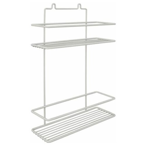 Полка для ванной ProfFero П0001290 Белая настенная 2 яруса