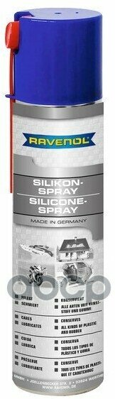 Силиконовый Очиститель Смазка Silikon-Spray (0 4Л) Ravenol арт. 4014835300552