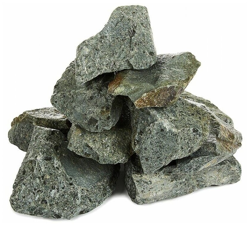 Камень для бани Порфирит (4-7 см) , колотый, 20 кг - фотография № 2