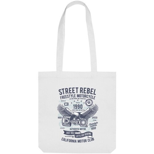 фото Сумка шоппер us basic, белый