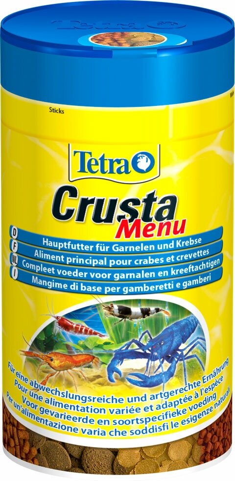 TETRA CRUSTA MENU основной корм для креветок и раков (100 мл х 2 шт)