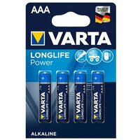 Батарейка VARTA LONGLIFE Power AAA, 4 шт.