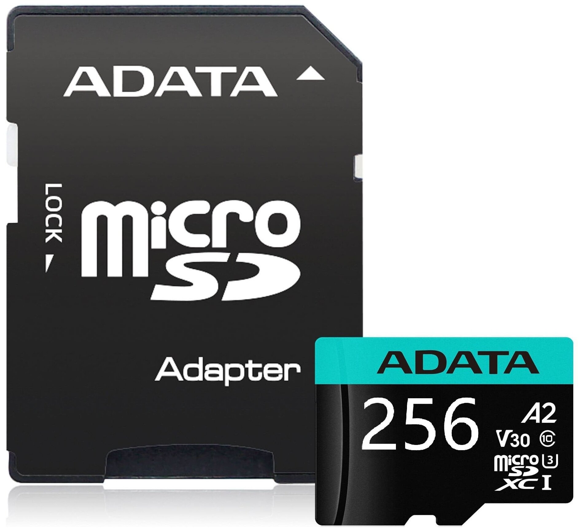 Карта памяти A-Data Micro SDXC 256GB (AUSDX256GUI3V30SA2-RA1) - фото №4