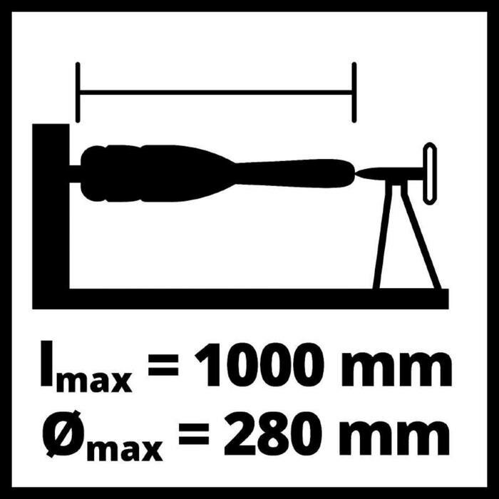 Токарный станок Einhell - фото №10