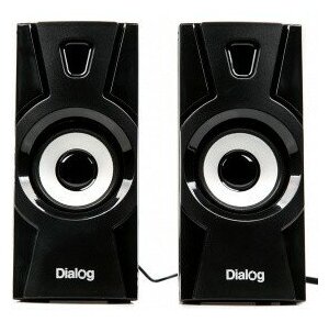 Dialog Колонки Stride AST-10UP - акустические колонки 2.0, 10W RMS, черные, питание от USB