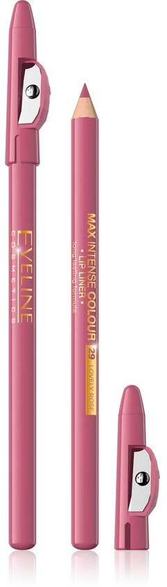 Eveline Cosmetics Контурный карандаш для губ Max Intense Colour, 29 Lovely rose