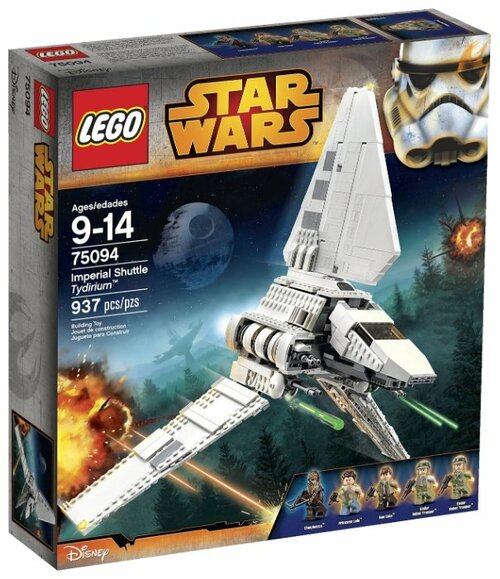 Конструктор LEGO Star Wars 75094 Имперский шаттл Тайдириум, 937 дет.