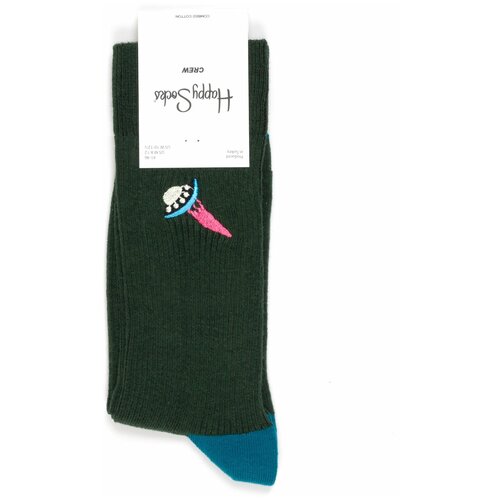 Happy Socks - Ribbed Embroidery Car носки с вышивкой - машина 41-46