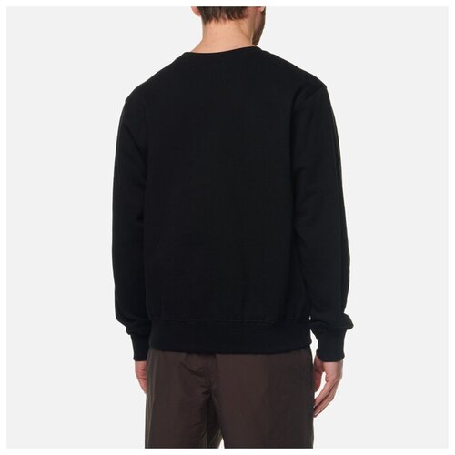 фото Мужская толстовка thisisneverthat rs-logo crew neck чёрный, размер l