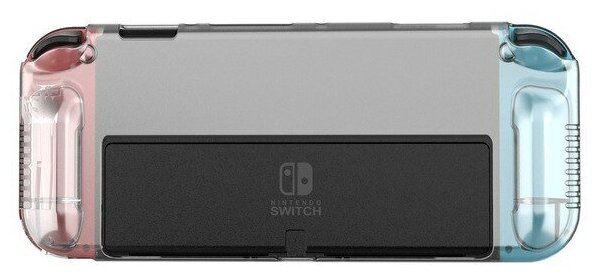 Чехол Nintendo Switch Case/OLED/защитный кейс для игр/силиконовый прозрачный для Нинтендо Свитч