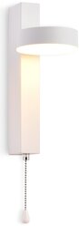 Настенный светодиодный светильник с выключателем FW160 WH белый LED 3000K 6W 265*95*135