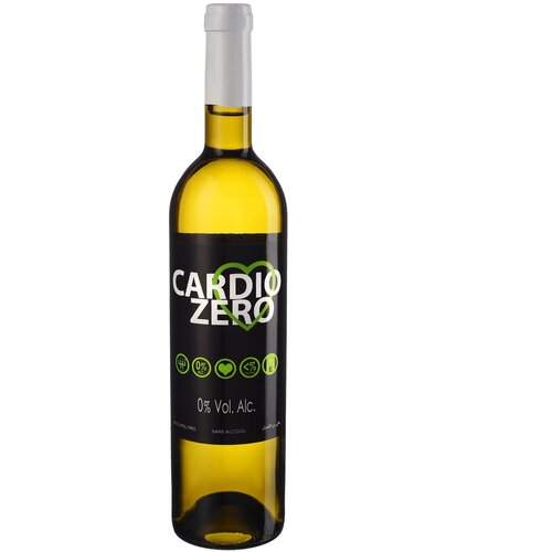 Вино безалкогольное Cardio Zero белое сухое 0.75 л