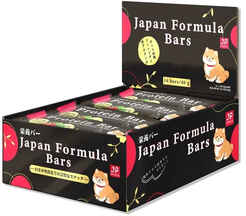 Протеиновые батончики Japan Formula набор 16 штук для похудения