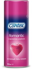 Гель-смазка Contex Romantic с ароматом клубники, 100 мл