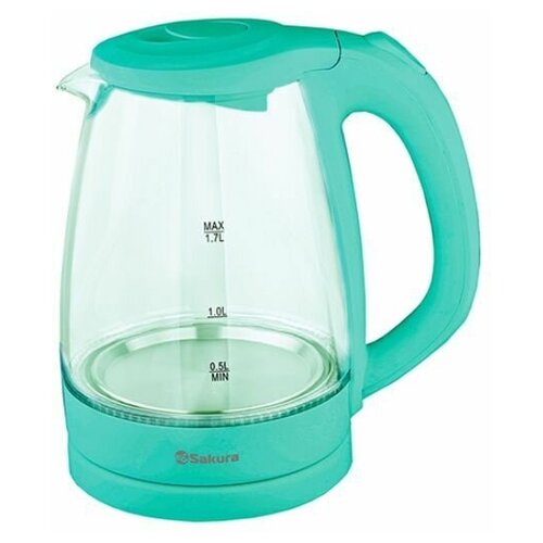 Чайник электрический SAKURA SA-2733GR 17 л 1850-2200 Вт голубой 197000₽