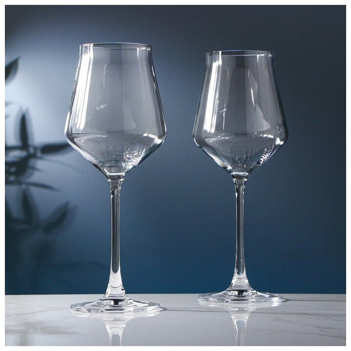 Набор бокалов для вина Alca, 450 мл, 2 шт - фотография № 1