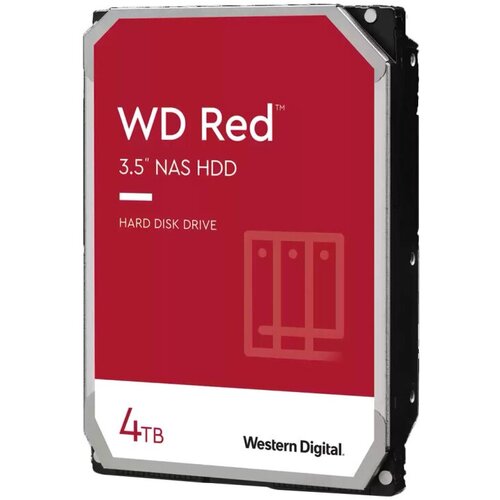 Жесткий диск Western Digital SATA-III 4Tb Red WD40EFAX5400RPM256MB buffer 1986000₽
