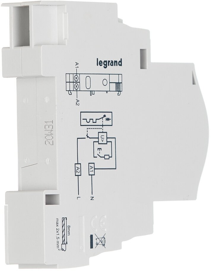 Модуль защиты от перенапряжения Legrand (406286) 220 В для автоматов серии TX3