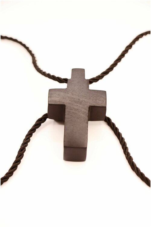 Крестик МИСТОРИИ Большой крест, черный