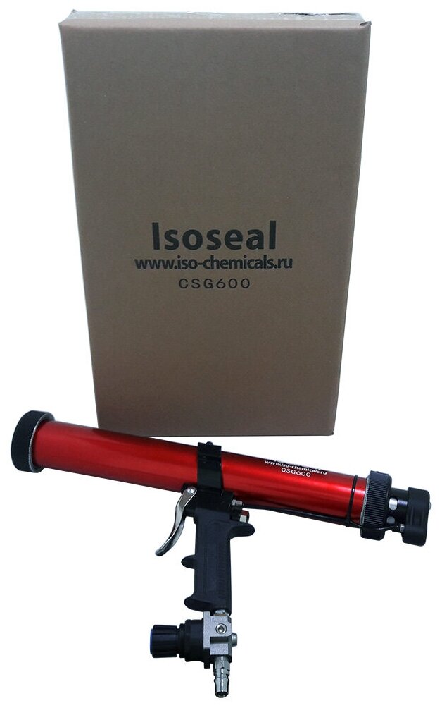 Пневматический пистолет для герметиков в тубах ISOSEAL CSG-600 - фотография № 5