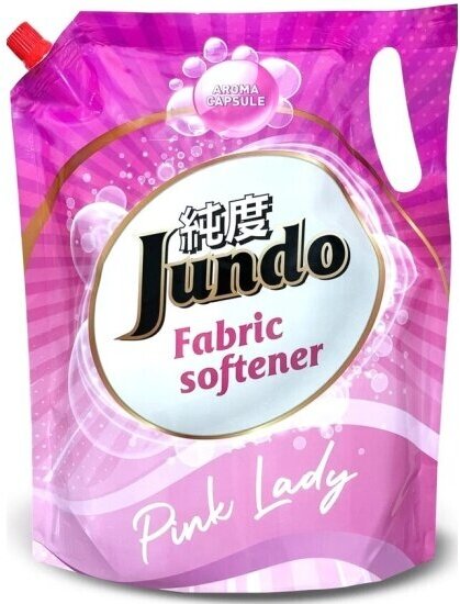 Кондиционер-ополаскиватель для белья Jundo Pink Lady Aroma Capsule концентрированный, 2 л