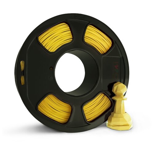 фото Пластик для 3d принтера в катушке gf petg, 1.75 мм, 1 кг (sunflower matte / желтый матовый) geekfilament