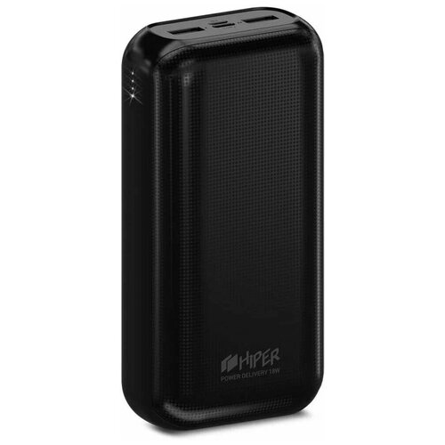 HIPER EP 30000 BLACK Мобильный аккумулятор 30000mAh 3A QC PD 5xUSB черный