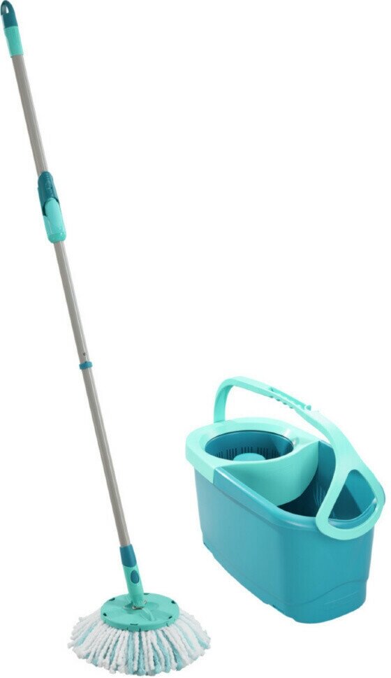 Инвентарь для уборки пола Leifheit CLEAN TWIST Disc Mop Ergo Комплект швабра и ведро (52101)