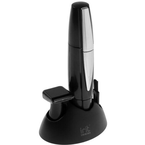 Триммер Irit IR-3234 15 Вт для носа ушей и бакенбардов 2 насадки щёточка 63600₽