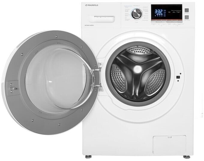 машина стиральная MAUNFELD MFWM148WH 8кг/1400об/56см белый - фото №20