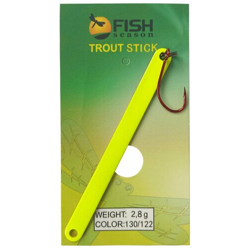фото Блесна trout stick, 2.8гр, цвет-122, 1шт/уп fish season