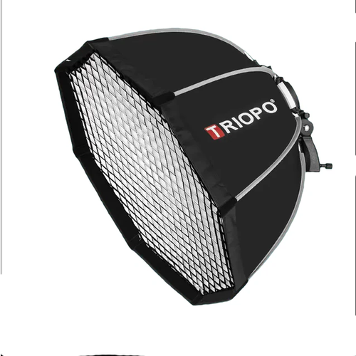 Складной октобокс Triopo 65 см для вспышек speedlite с ручкой + соты