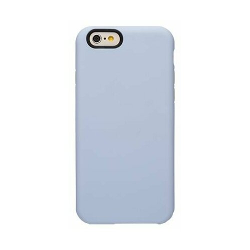 Силиконовый чехол-накладка для iPhone 6 / 6S Ozaki O! coat Macaron, цвет голубой/skyblue (OC563SY)