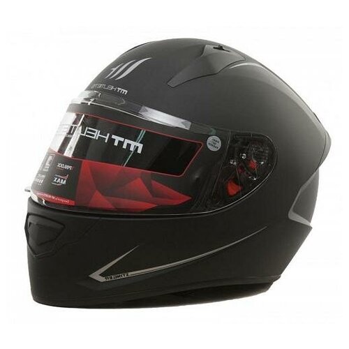 фото Шлем mt stinger solid (m, matt black) mt helmets