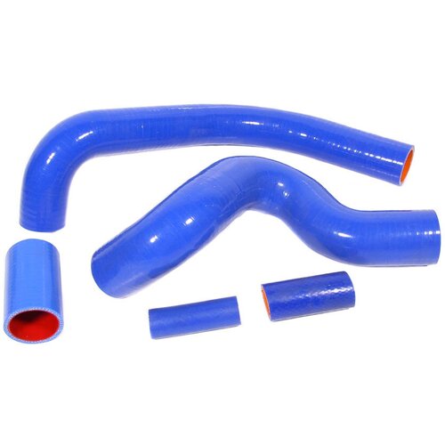 Патрубки радиатора УАЗ PATRIOT дв.409 с конд. (к-т 5шт) (армированный силикон) Technik 3163-1303000-05*