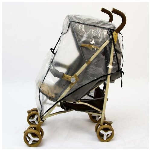 Папитто Дождевик на прогулочную коляску, цвет прозрачный