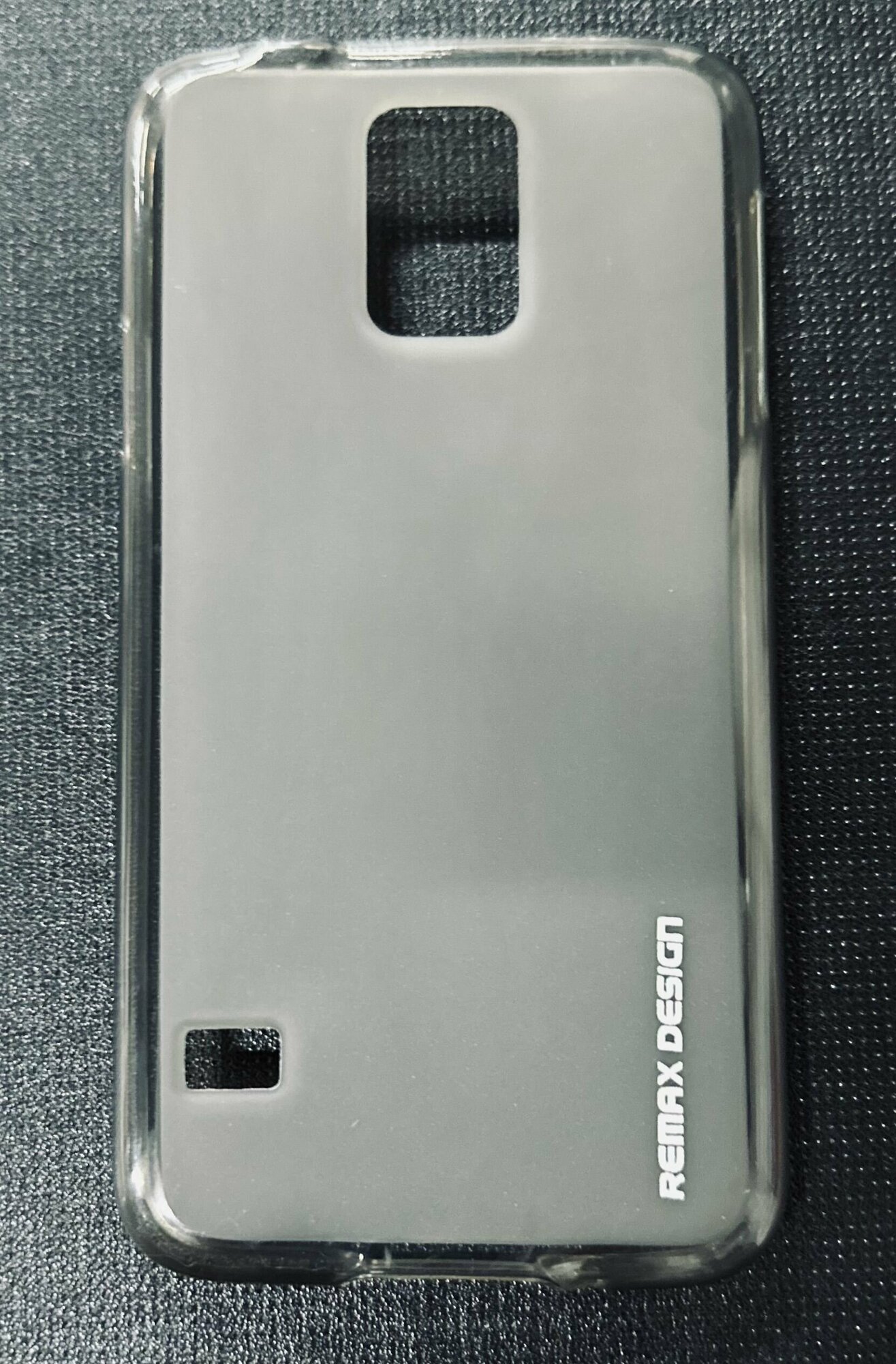 Чехол накладка силиконовая для Samsung Galaxy S5 SM-G900F I9600, черный-матовый++защитная пленка на экран в подарок
